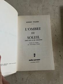 L'ombre du soleil, Robert Wilder (Ref. 2024-160)