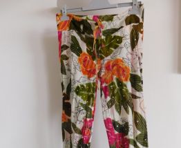 Pantalon vintage fleuri