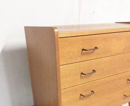 Commode scandi pieds compas 1960