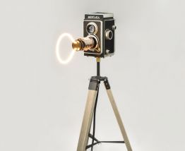 Gaston Semflex - Lampe Vintage