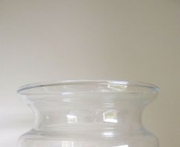 Vase en verre ou terrarium