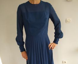 Robe bleue Vintage