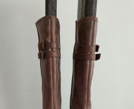228C* Le coq Sportif - très jolies bottes en cuir (38)
