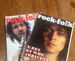 2 magazines rock &amp; folk de 1972