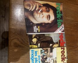 4 magazines rock &amp; folk de 1973 