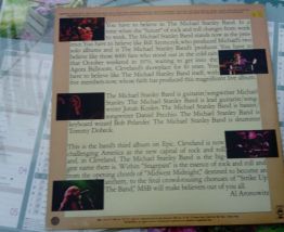 Double vinyle Michael Stanley Band ‎stage pass