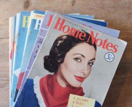 Magazines Anglais Vintage Home Notes 1954