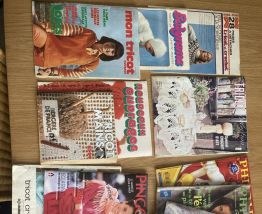 Lot revues tricot crochet 1976 1997