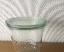 Ancien pot en verre WECK 