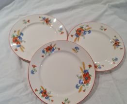 Assiettes KG Lunéville 