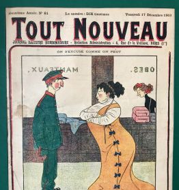 Tableau vintage humour - couverture TOUT NOUVEAU