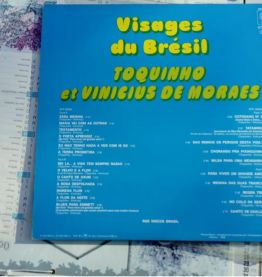 Double vinyle Toquinho  Vinicius Visages Du Brésil  de 1976