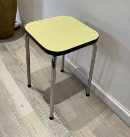 Tabouret en formica années 60