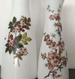 Vase opaline vintage 