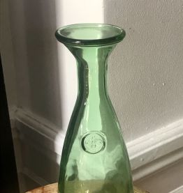 Carafe verre fleur de Lys Italie