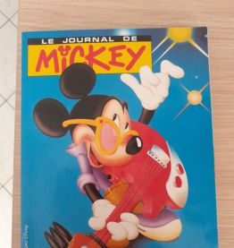 ALBUM DU JOURNAL DE MICKEY N°139 10 magazines 1990