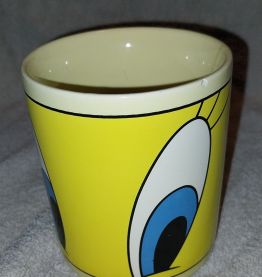 ancien et rare Mug tasse les yeux de Titi Warner Bros 