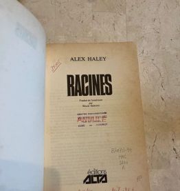 Racines, Alex Haley (Ref. 2024-217)