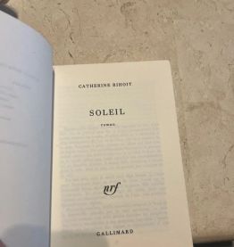 Soleil, Catherine Rihoit (Ref. 2024-266)