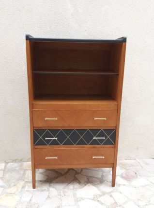 Commode vitrine vintage