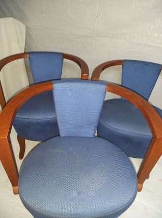 3 Fauteuils TONON Contemporain