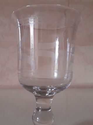 ancien verre grave