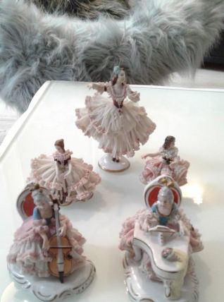 Figurine porcelaine vintage 