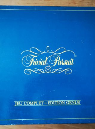 JEU DE SOCIETE - TRIVIAL PURSUIT - EDITION GENUS - 1984