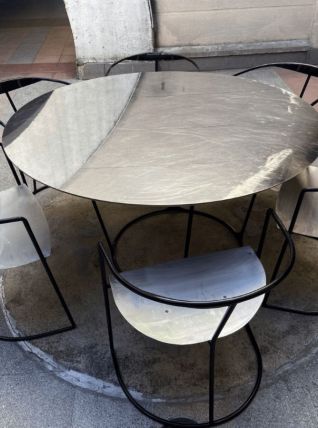 Ensemble table et 6 chaises - Pol Quadens