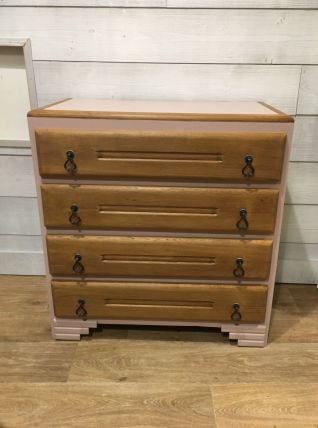 Commode rose années 30/40