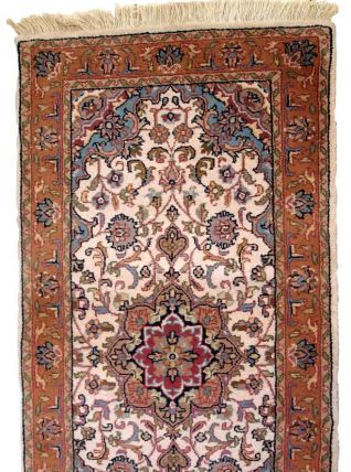 Tapis vintage Indien Tabriiz fait main, 1C727