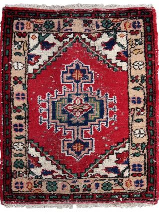 Tapis vintage Persan Hamadan fait main, 1C842