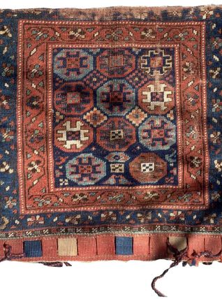 Tapis ancien Persan Kurdish fait main, 1B939