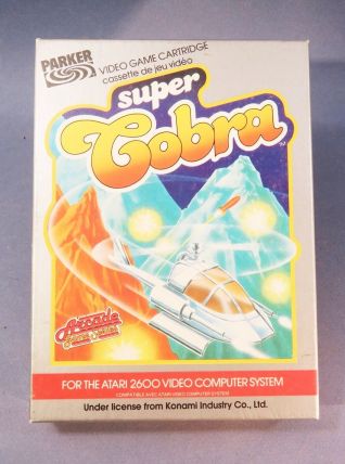 CASSETTE PARKER SUPER COBRA ATARI 