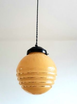 Suspension globe miel 