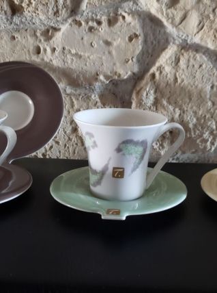 Lot de 3 tasses à thé en porcelaine NESTLE Spécial T