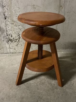 Tabouret à vis ancien