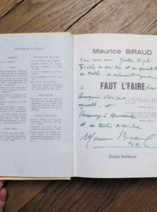 Faut L'Faire- Maurice Biraud- Raoul Solar- Signé    