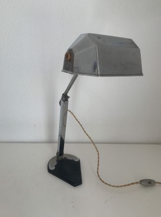 Lampe vintage 1930 Art Déco L'Artisanat Français - 45 cm