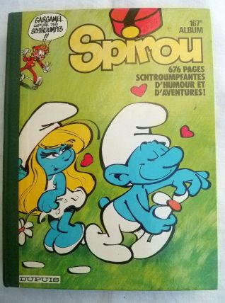 Album SPIROU 167 (1982) vintage