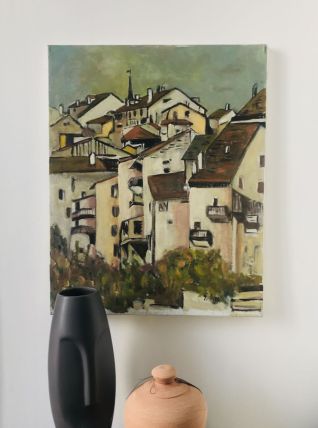 Acrylique sur châssis toile