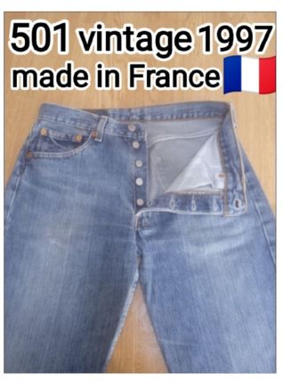 Levi's 501 vintage made in France de 1997