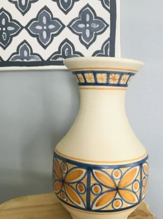 Vase vintage Talavera Espagne