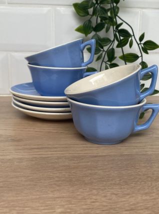 Set de 4 tasses et sous tasses Villeroy &amp; Boch