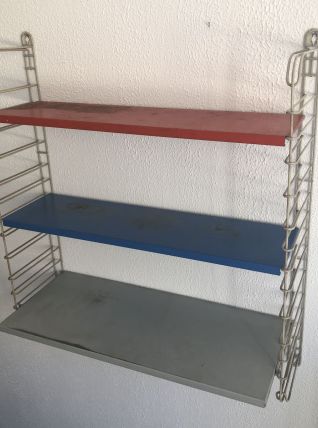 Etagère vintage 1950 tomado design A.Dekker - 70 x 68 x 20 c