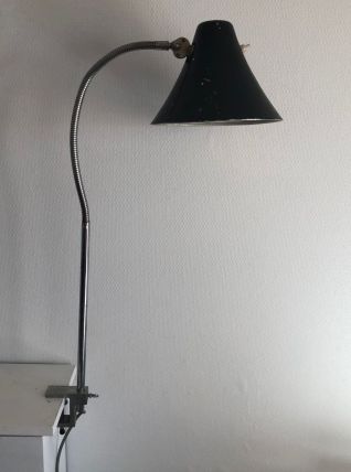 Grande lampe vintage 1950 industrielle atelier usine - 75 cm