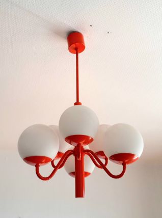 Lustre Sputnik par Kaiser Leuchten 1970