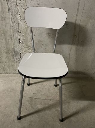 Chaise en formica années 60