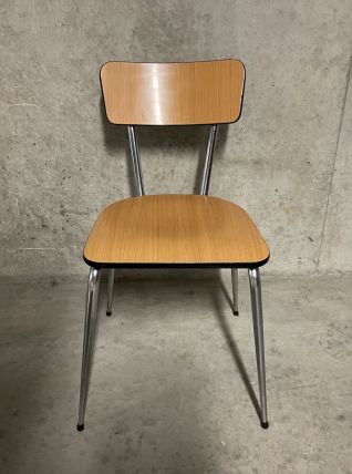 Chaise en formica années 70