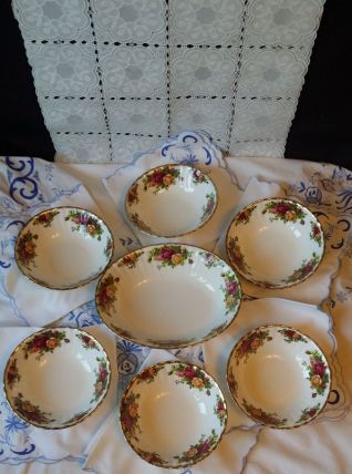 Harold Holdcroft - Royal Albert - Très rare service dessert/